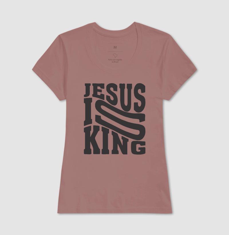 Camiseta Jesus is King