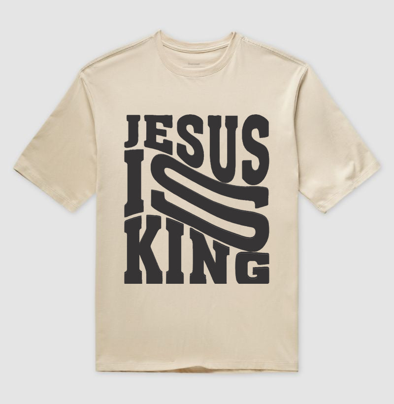 Oversized Jesus is King