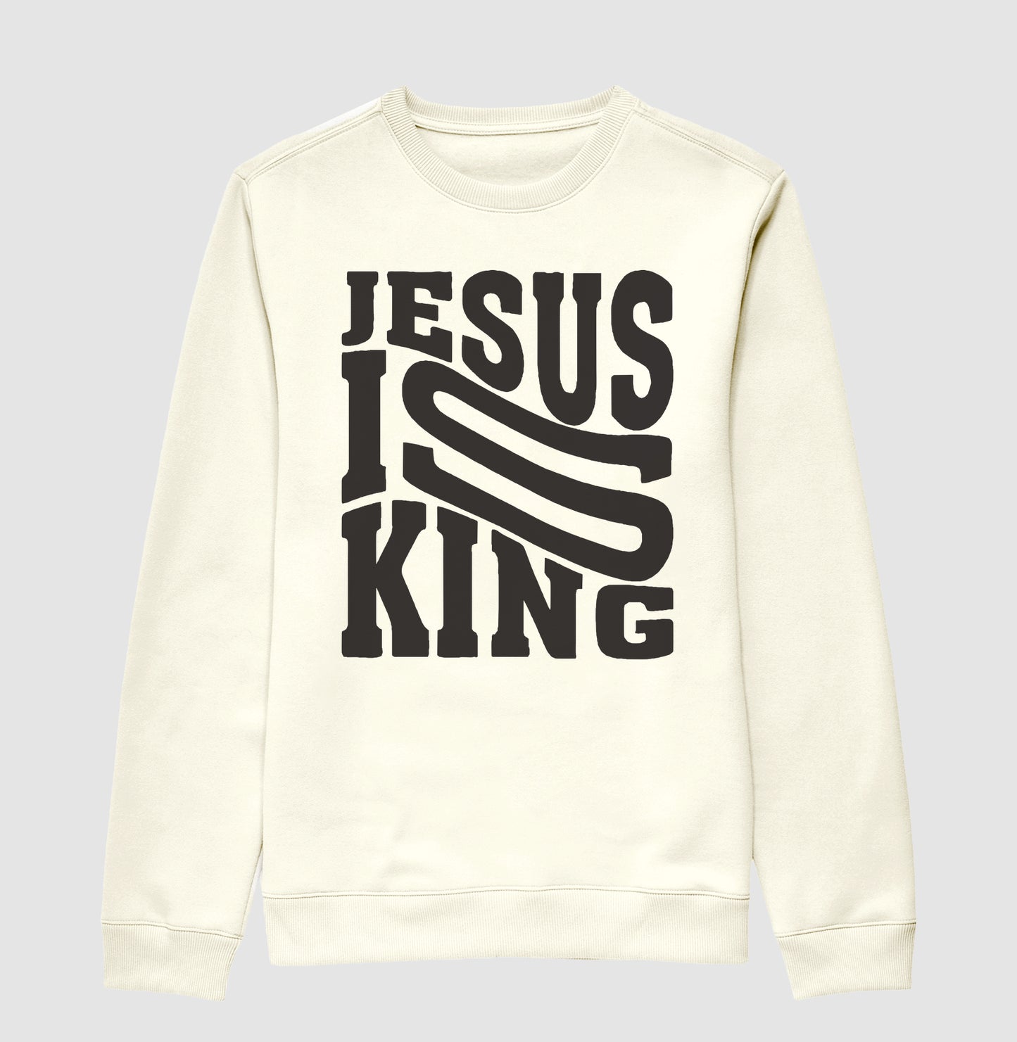 Moletom Suéter Jesus is King
