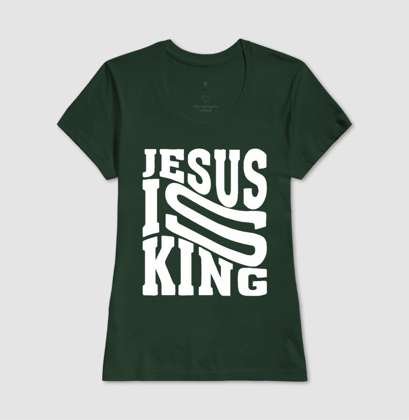 Camiseta Jesus is King
