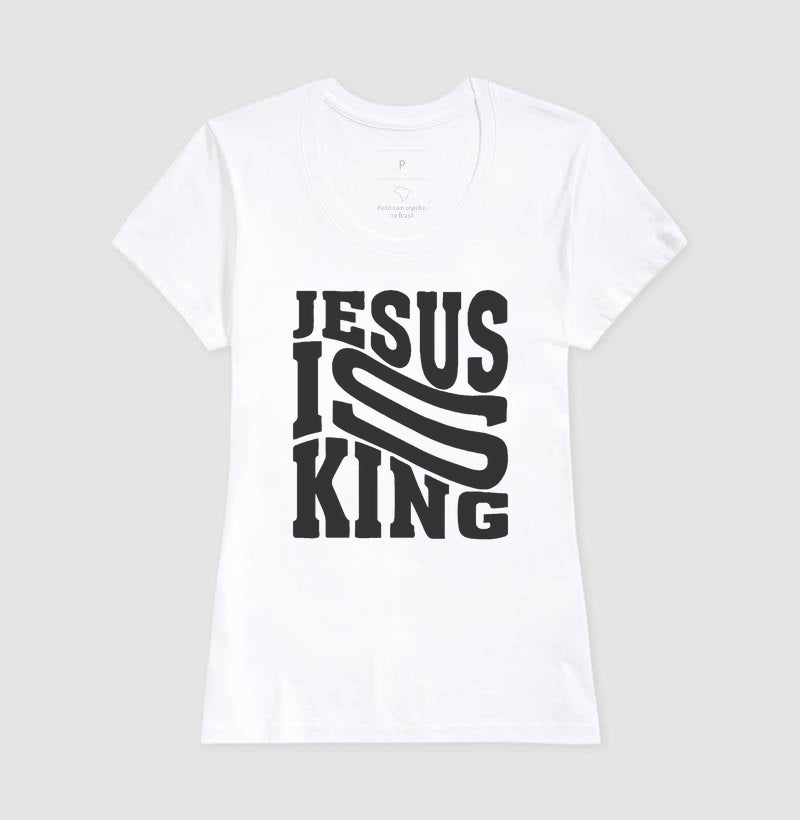 Camiseta Jesus is King