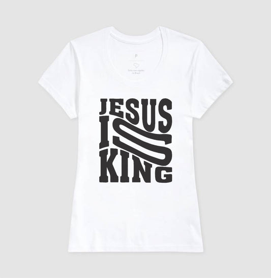 Camiseta Jesus is King