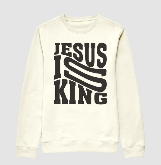 Moletom Suéter Jesus is King