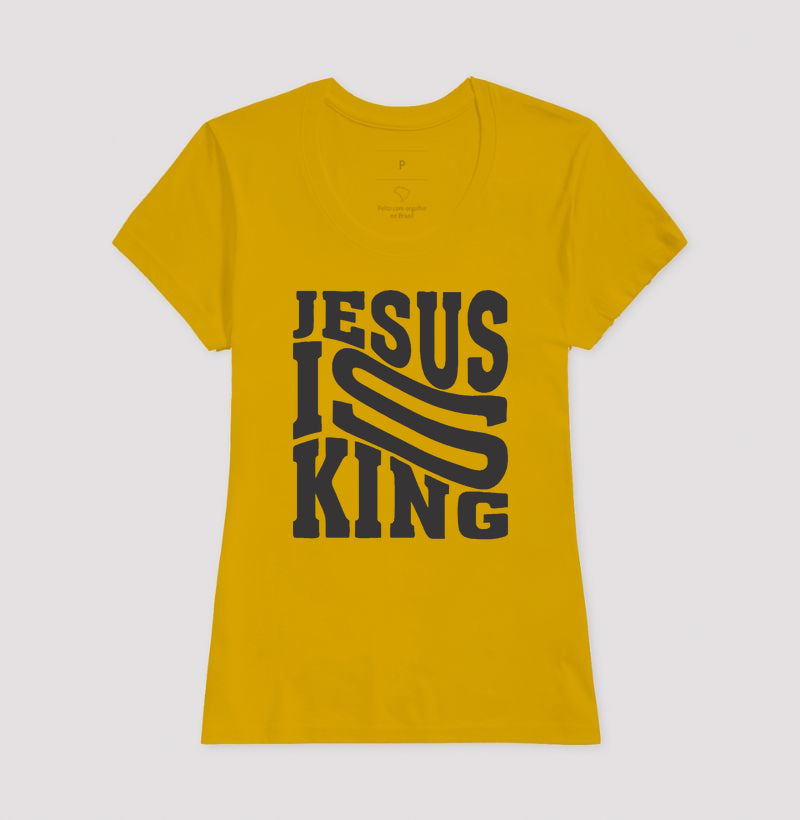 Camiseta Jesus is King
