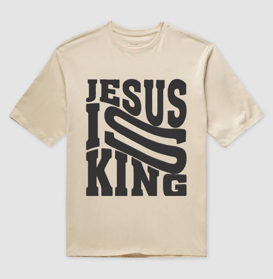 Oversized Jesus is King