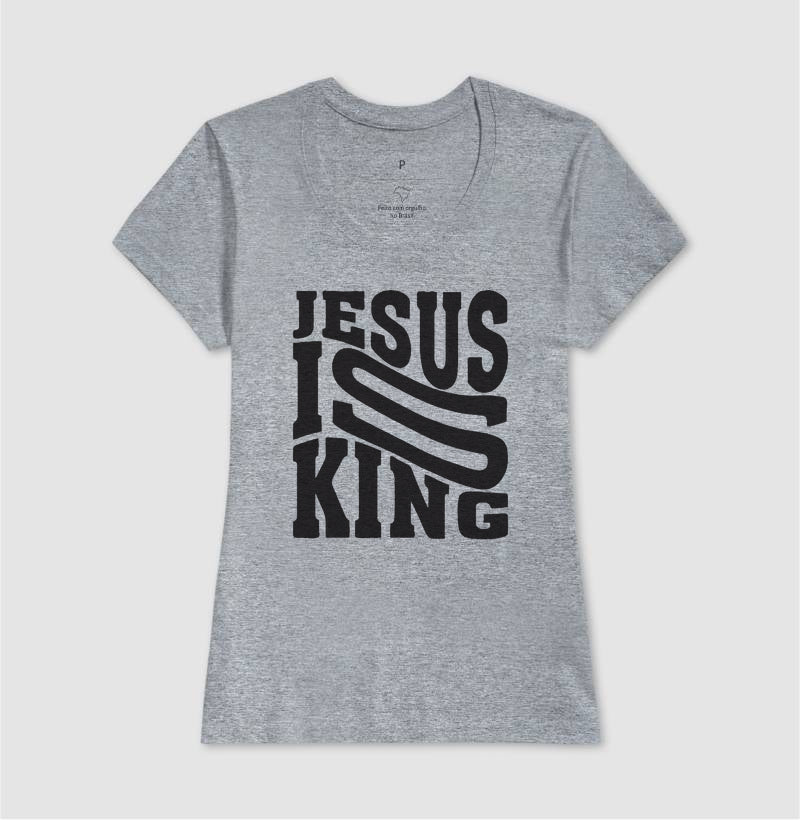 Camiseta Jesus is King