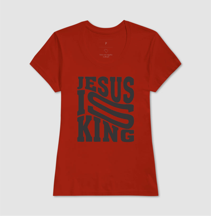 Camiseta Jesus is King