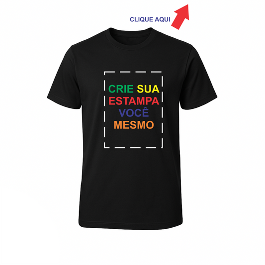 Camiseta Personalizada 100% Algodão